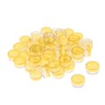 thumbnail image 4 of Baohd 50pcs Empty Round Makeup Jar Pot Travel Cream Powder Cosmetic Container Case Yellow, 4 of 6