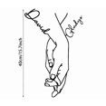 thumbnail image 2 of European Style Valentine's Day Metal Wall Art Sculpture Hanging For Living Room Interior, 2 of 5