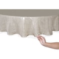 thumbnail image 1 of Mainstays Heavy Duty Waterproof Tablecloth Protector 70" Round, Clear, 1 of 8