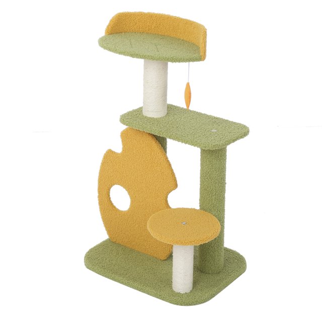 Cadre d'Escalade pour Chat, Poteaux à Griffer Multifonctionnels pour Chats, Exercice Attrayant