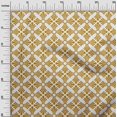 thumbnail image 3 of oneOone Polyester Lycra Dark Mustard Fabric Mosaic Craft Projects Decor Fabric Printed By The Yard 56 Inch Wide, 3 of 5
