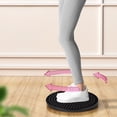 thumbnail image 4 of Black Waist Twister Disc Fitness Equipment For Home Workout Abdominal Exercise Machine 24.5Cm Size Non Slip Surface For Core Training And Body Shaping, 4 of 6