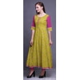 thumbnail image 3 of Bimba Anarkali Long à Imprimé pour Femmes Tunique Ethnique Indienne Décontractée, 3 of 6