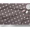 thumbnail image 3 of Soimoi Velvet Fabric Footprint & Cat Kids Print Fabric by The Yard 58 Inch Wide, 3 of 3