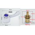 thumbnail image 3 of veasfak Replacement Ceramic Disc Cartridge Basin Faucet Valve / Tap Handle Handwheel Single Valve Handle 20g, 3 of 9