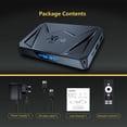 thumbnail image 3 of X96Q PRO+ TV Box Compatible For Android 14 3D Dual Band 2.4G/5G WiFi Octa-Core HD Smart TV Streaming Player, 3 of 9