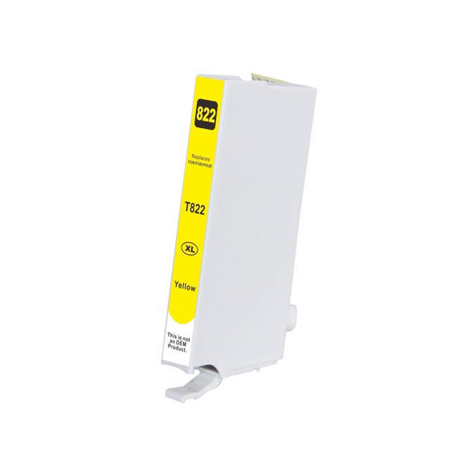 Cartouche d'Encre Jaune à Rendement Élevé Compatible Epson T822TG par Superink