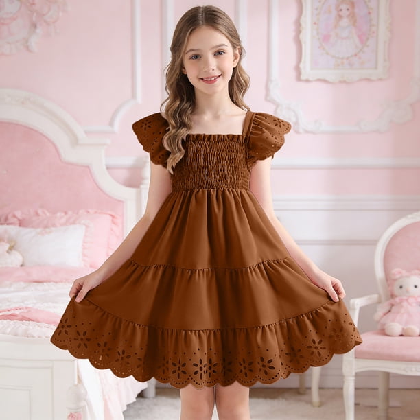 asymmetric hem chiffon dress Naked Wardrobe Women's Sleeveless Ruffle High-Low - Green Asymmetrical ruffle detailing for Color:Ice Water Petite Size Puff Sleeve Brown retro corset dress