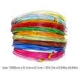 thumbnail image 2 of 12 Rolls Aluminum Craft Wire Flexible Artistic Colored Jewely Beading Wire, 2 of 8