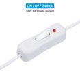 thumbnail image 5 of Unique Bargains USB Extension Cable with ON/Off Switch Extension Power Cords Adapter with LED Indicator White, 5 of 5
