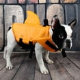 thumbnail image 4 of Shark Pet Dog Life Jacket Safety Clothes Swimming Float Lifesaver Vest Costumes, 4 of 7