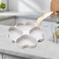 thumbnail image 2 of Fesfesfes Flat Bottom Non Stick Frying Pan for Breakfast Eggs Pancakes Omelette Mini Size Small Pan Even Heating Easy to Clean Stovetop Compatible Home Kitchen Cooking Tool, 2 of 5