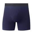 thumbnail image 1 of Funicet Mens Boxers Underwear,Mens Boxer Underwear,Mens Cotton Boxers Solid Color Open, 1 of 2