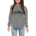 thumbnail image 2 of MEZZALL Letter Printed Casual Hoodie For Children Sweatshirt Long Sleeve Pullover Tops Soft, 100, 2 of 3