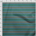 thumbnail image 3 of oneOone Cotton Cambric Fabric Chevron & Greek Key Block Print Fabric BTY 56 Inch Wide, 3 of 4