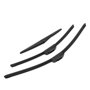 Windshield Wiper Blades, 24in 17in 12in Set Of 3 Wiper Blades Exceptional Durability Quiet  for Mirage 2014-2020