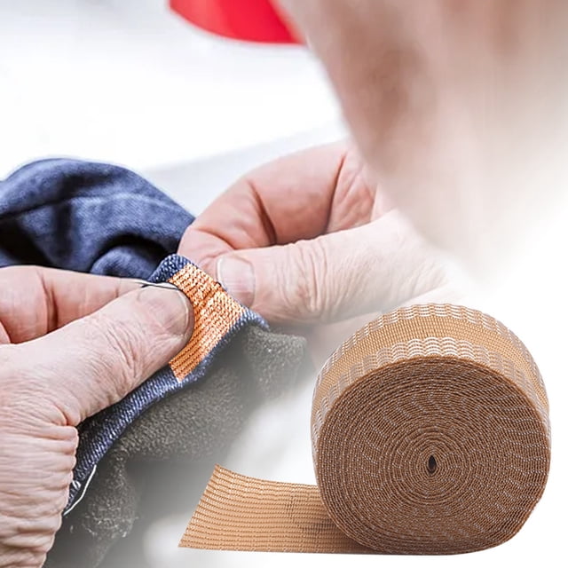 Ruban Activé par la Chaleur Sans Couture, Fixateur de Jambe de Pantalon Réglable pour Modifications de Vêtements DIY