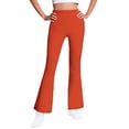 thumbnail image 2 of Cowsor Girls Flared Dress Pants – Soft Bell Bottom Uniform Pants for School or Daily Wear, 2 of 7