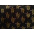 thumbnail image 4 of oneOone Cotton Silk Fabric Turtle Block Printed Craft Fabric BTY 42 Inch Wide, 4 of 4