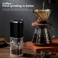 thumbnail image 4 of 1pcs Electric Coffee Grinder with Stainless Steel Blades and Spice Grinder Portable Coffee Grinder with USB Charged, Automatic Coffee Bean Grinder for Espresso, Coffee Grinder Extra Fine Powd, 4 of 8