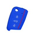 thumbnail image 2 of Key Remote Case Cover Shell For  Golf 7 MK7 Skoda A7 Silicone Car Accessories, 2 of 8