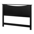 thumbnail image 2 of South Shore Step One Full/Queen Headboard - Modern Style, in Pure Black, 2 of 11