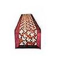 thumbnail image 3 of Seasonal christmas Leaves Design Table Runner Size: 70 W x 13 D, 3 of 4