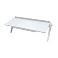 thumbnail image 4 of Birdeem Punch-Free Computer Monitor Rack Plastic Tv Set- Box Screen Bracket Router Storage Rack, Computer Desktop Stand Riser Holder, Vented Metal Desk Shelf for Des, 4 of 5
