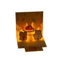 thumbnail image 2 of Kmbangi Birthday Card, 3D Funny Cute Cartoon Bear Light Musical Birthday Cards Greeting Card Gift, 2 of 4