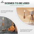thumbnail image 4 of SHISUYAN Macrame Woven Ukulele Hanger Cotton and Linen Hanger for Music Instrument, 4 of 8