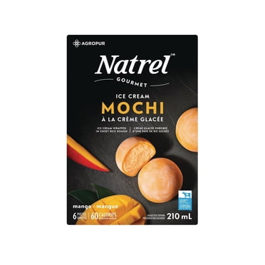 Natrel Mango Ice Cream Mochi, 6 x 35 ml