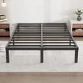 thumbnail image 4 of Twin Bed Frame, GELBIY Twin Size Metal Platform Bed Frame with 14" Under Bed Storage Space, Black, No Box Spring Needed, 4 of 6