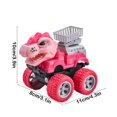 thumbnail image 3 of Cameland Educational Children's Toy Car Dinosaur Engineering Vehicle Press And Go Excavator Boy's Gift, 3 of 6