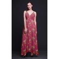 thumbnail image 2 of Bimba Bird Ladies Printed Resort Maxi DrawstringDressSpaghetti Strap Beach Wear-Large, 2 of 6