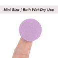 thumbnail image 3 of Unique Bargains 25 Pack 1-Inch Purple Sanding Discs 7000 Grits Hook & Loop Professional Aluminum Oxide Sandpaper Mini Size, 3 of 5