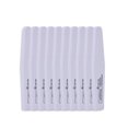 thumbnail image 1 of Nail Art Diamond Sponge File, Polished, Polished, Engraved, Double-sided 10pc, 1 of 1