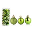 thumbnail image 1 of MesaSe 24Pcs Christmas Ball Delicate Reusable High Gloss  Tree Decor Ball Pendant Home Decor, 1 of 10