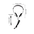thumbnail image 2 of SOPOTUTU Back to School USB C Headphones Featuring Retro Style For Tablets With Clear Sound Set, 2 of 8