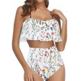 thumbnail image 2 of LSLJS Women's Ensemble Bikini Swimsuit à Volants, Bikini Sets for Women, 2 of 5