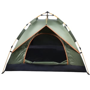 Family Tent, Hiking Tent Windproof Portable Backpacking Tent Camping Tent  for Family 3-4 Person