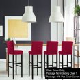 thumbnail image 2 of Stretch Bar Stool Cover for Bar Height Side Chair Slipcovers, 2 of 8