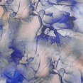 thumbnail image 1 of oneOone Rayon Blue Fabric Abstract Floral Sewing Material Print Fabric By The Yard 56 Inch Wide, 1 of 4