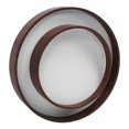 thumbnail image 1 of Plafonnier DEL Encastré, Luminaires de Plafond à Intensité Réglable 3000K à 6000K avec Télécommande, Lampe de Plafond Ronde Ultrafine à Profil Bas pour Chambre, Cuisine, Salon, 1 of 7