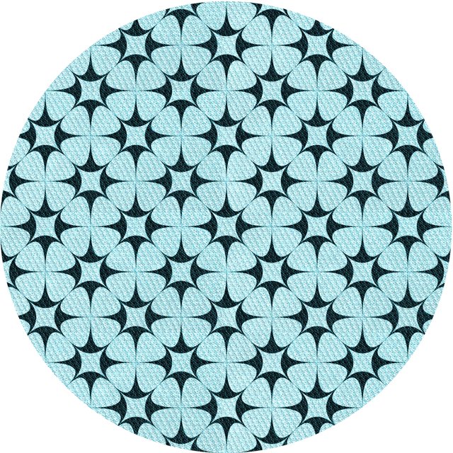 Ahgly Company Tapis Rond Lavable en Machine Intérieur Transitionnel Vert Profond, 3 Pieds Rond