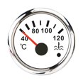 thumbnail image 1 of 40-120 Water Temp Gauge With M16*1.5 Water Temperature Sensor Sender 52mm Water Temp Meter Indicator For Car Boat Motorcycle, 1 of 7