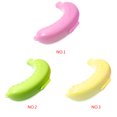 thumbnail image 2 of pitrice Banana Storage Box Anti-extrusion Case Holder Takeaway Anti-squeezing Trip Outdoor Travel Fresh-keeping Protector Food Fruit Pink, 2 of 8