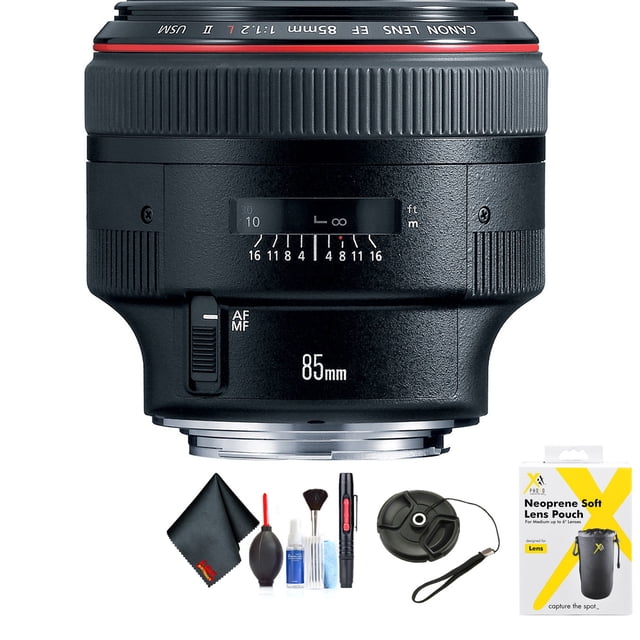 Canon EF 85mm f/1.4L is USM Objectif pour Canon EF Monture + Accessoires (Modèle Intl) m