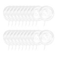 thumbnail image 1 of jifeng 20Pcs Fillable Helium Transparent Balloon for Bridal Shower Backyard Wedding 12inch, 1 of 9
