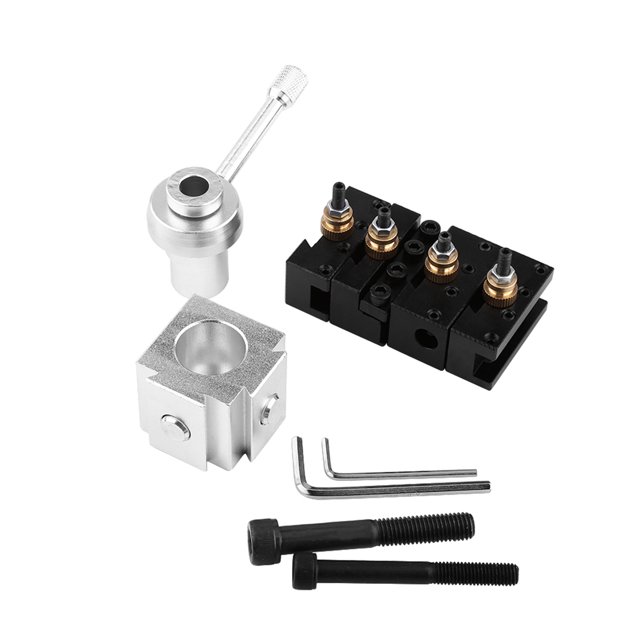Support de Poteau à Outils, Support de Tour à Outils à Changement Rapide Caractéristiques de Rotation Cylindrique pour Mini Tour