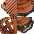 thumbnail image 2 of Generic Premium Leather Baseball Glove - Blue & White, 11.5 Inches, Durable & Lightweight for Baseball Enthusiasts, 2 of 6